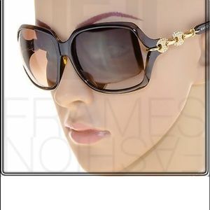 Authentic Gucci Crystal Sunglasses